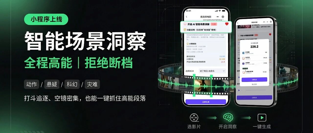 AI做电影解说效果如何？这个自动化工具太牛，无声镜头都能解说！