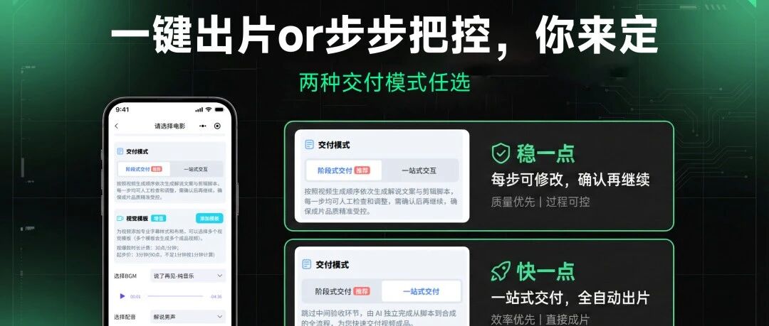 文案不准？改！画面不搭？换！电影解说全流程可控